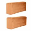 BESPORTBLE Couch Arm Protectors Elastic Cover 2Pcs Polyester Sofa Armrest Cover Stretch Elastic Armrest Protector Slipcover Couch Armchair Cover