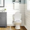SAMODRA Ultra-Slim Cold Water Bidet, Classic 7.0 Bidet Toilet Seat UK Attachment with Non-Electric Dual Nozzle,Adjustable Pressure, Easy Home Ins