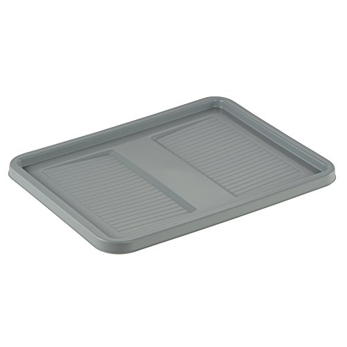 keeeper Lid for Robert 20 L Transport Box, 40 x 30 cm, Roberta, Light Grey