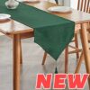 BALCONY & FALCON Table Runner, Kitchen Runner Waterproof Table Runner Modern Stain-proof Table Runner for Furniture with Tassel for Home Christma