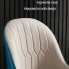 dining chair Kitchen Dining Room Furniture Chairs Dining Chairs Water Proof PU Leather Chair With Metal Legs With Armrests Backrest For Dining An
