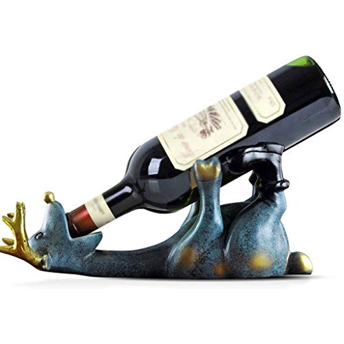CZDYUF Wine Rack - Creative Wine Rack Living Decorations Minimalist Crafts Wine Display Rack