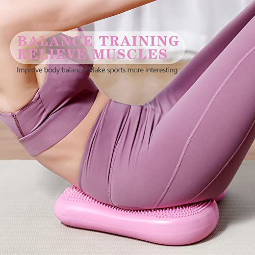Mini Air Stepper Fitness Stair Stepper Household Inflatable Balance Trainer Multi Function Balance Stepper for Gym Office Home