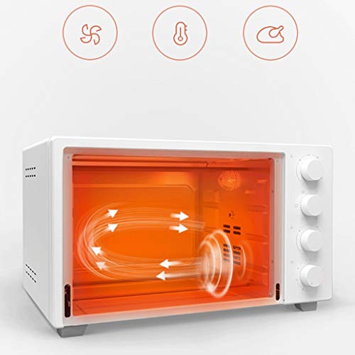 KKYKP Digital Convection, Precise Temperature Control Electric Oven, Large Capacity 32L, White