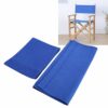 Director Chair Replacement Canvas,1 Set Replacement Canvas Seat and Back Canvas Stool Protector for Home Director Chair(blue)