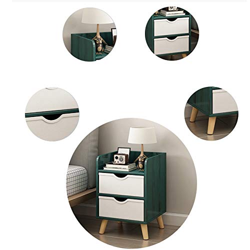JYDQM Simple Bedside Table, Economical Bedside Locker, Multi-layer Storage Bedroom Bedside Table