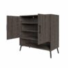 ZCMEB Shoe Storage Cabinet Home Foyer Corridor Shoe Cabinet Woodgrain Shoe Rack Home Furniture