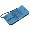 Thoankj Samsung A34 5G Phone Case, PU Leather Flip Notebook Wallet Cover Embossed Cat Tree with Magnetic Stand Card Holder Slot Folio Soft TPU Bu