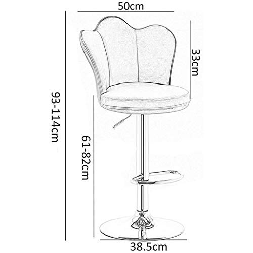 DINGZZ Bar Stools Adjustable Lifting Chair for Home Restaurant Beauty Tattoo Stool Creative Minimalist Barstools