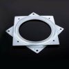 Alvinlite 6 Inch Square Metal Rotating Swivels Plate TV Desk Lazys Susan Turntable Bearing
