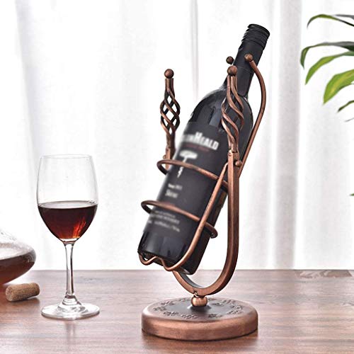 SCKTFS Swing Wine Rack, Creative Display Rack Wine Bottle Rack, Household European Wine Rack