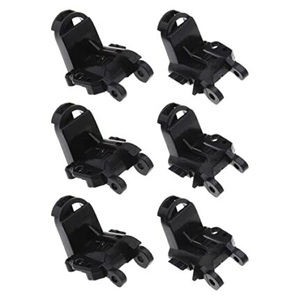 3 Pairs LT RT Button Brackets LT RT Button Inner Support Internal Bracket Black LT RT Button Stand Plastic Compatible with Xbox One S/X Controlle