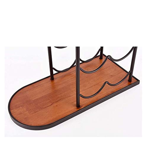CZDYUF Nordic Creative Wine Rack, Decoration Living Room Household Wine Storage Rack Iron Wine Bottle Rack