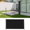 SUDIWEI Retractable Side Awning Cover Suitable for 71''*118''Retractable Privacy Screen Outdoor Rain and Snow Protection Patio Retractable Awning