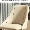 Kitchen Dining Room Furniture Chairs Dining Chairs Set Of 4,Pu Leather Apartment Living Room Side Chairs Carbon Steel Legs Kitchen Chairs Dining