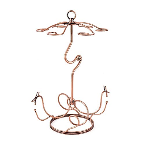 CZDYUF Red Wine Rack, Upside Down Goblet Holder, Creative Wine Rack Decoration, Wine Bottle Storage Rack