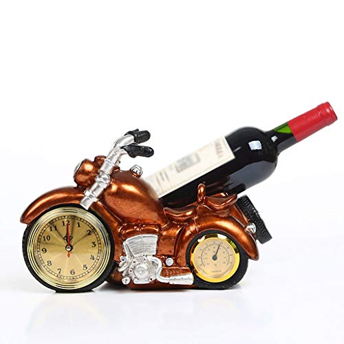 CZDYUF European Resin Crafts Wine Rack Wine Cabinet Decoration Ornaments Creative Rack desk decoration