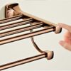 HIGOH Towel Racks, Bathroom Towel Rack Wall Mounted Towel Holder,Towel Rack,Bathroom Accessories Towel Holder,Bathroom Hardware Bathroom Shelf