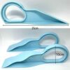 2 Pack Mattress Lifter Mattress Wedge Lifters for Changing Sheets Ergonomic Mattress Lifter Wedge Helps The Mattress Alleviating Back Pain