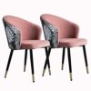 dining chair Kitchen Dining Room Furniture Chairs Dining Chairs Set Of 2 Modern Velvet Kitchen Room Chair Upholstered Accent Leisure Chairs with