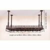 Stylish Simplicity Down Wine Rack, Vintage Wrought Iron Wine Rack, Bar Wine Rack, Creative Display Stand, Home Goblet Holder, Cabinet Bar Kitchen