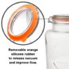 Smith's Mason Jars 5 Liter Glass Drinks Dispenser with Stainless Tap Spigot | Punch Dispenser | Drink Pitcher with Spout | Ideal for Outdoor Picn