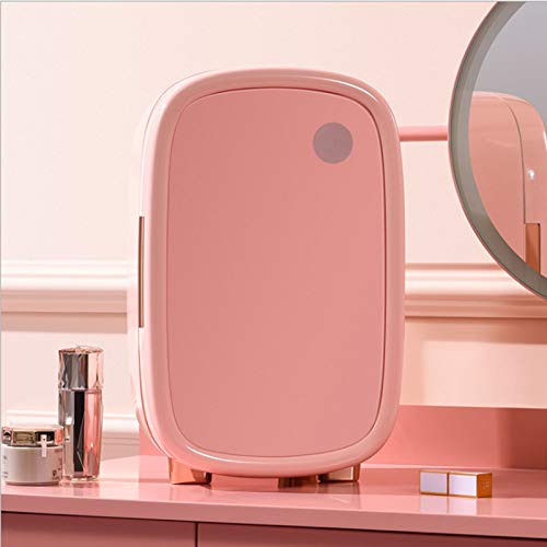 KHDJ Beauty Mini Fridge, 12-Liter Skincare Fridge for Makeup Storage, Esthetician Supplies, Skin Care Tools, Compact Refrigerators, for Makeup An
