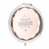 Soinos Pack of 6 Makeup Mirror for Wedding Parties and Bridesmaids Proposal Gifts - Compact, Portable and Perfect for On-The-Go Glam!