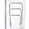 Premier Housewares 3-Tier Towel Rack - 58 x 26 x 84 cm, Silver