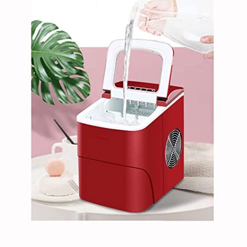 XYZMDJ Mini Automatic Electric Ice Making Machine Portable Bullet Round Block Ice Cube Maker Small Bar Coffee Shop