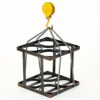 Stylish Simplicity Metal Bar Personality Loading Machine Hemp Rope Wine Rack Home Cooking Noodle Decoration Retro Industrial Wind Bar Restaurant