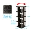 Atlantic Typhoon Media Storage Spinner, Space-Saving 360-Degree Rotation, Organize & Protect Prized Media & Memorabilia Collections, PN 82635716