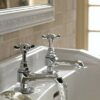 Bristan N 1/2 C CD 1901 Basin Pillar Taps, Chrome