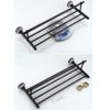 HIGOH Towel Racks,Bathroom Towel Rack Wall Mounted Towel Holder,All Copper Bath Towel Holder,Bathroom Hardware,Retro Towel Rack,Bathroom Rack