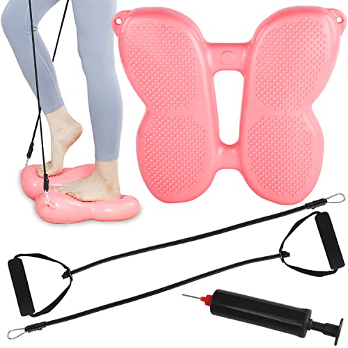 Mini Air Stepper Fitness Stair Stepper Household Inflatable Balance Trainer Multi Function Balance Stepper for Gym Office Home