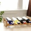 RTA 4 Bottle Bamboo Open Modular Wine Rack