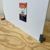 Set of 2 L Bracket Stands for Elmers Foam Board 5mm OR 3/16inch Thickness, Flat Lay Product Photography Setup (Black)