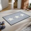 Wash&Dry Doormat, Acrylic, Grey, 50_x_75_cm