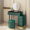 CZDYUF Lightweight Bedroom Dresser, Storage Cabinet, Integrated Vanity Set for Home Use (Color : D, Size : Light Grey)