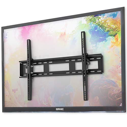 Duronic TV Bracket Wall and Ceiling Mount TVB123M 32-60 Inch Television Screen VESA Up to 600x400mm Flat Screen LCD LED OLED QLED Strong Heavy Du