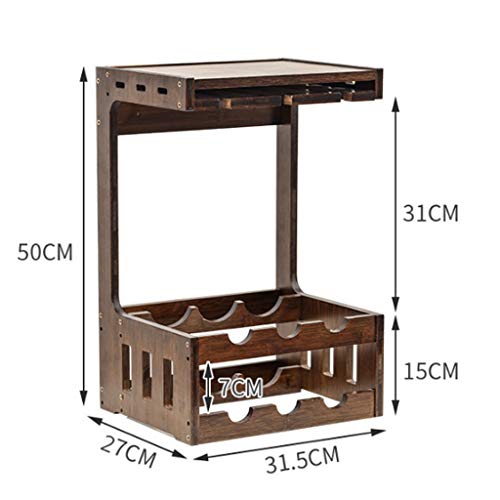 MGWYE Wine Rack Creative Non-solid Wood Wine Rack Home Wall Hanging Wine Glass Rack Hanging Rack Bar Can Hang Wine Glass Rack
