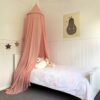 Zeke and Zoey Soft Hanging Bed Canopy (Pink)
