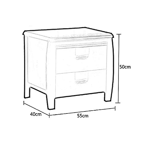 JYDQM Solid Wood Bedside Table Nordic Home Simple Nightstand Bedside Storage Cabinet Bedroom Furniture