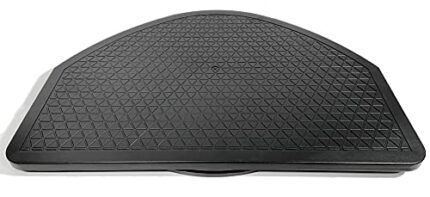 LapWorks Big Screen TV Lazy Susan Swivel Stand - 21x16 inch Turntable Base with Steel Ball Bearings - Supports LCD/LED TVs up to 200 pounds