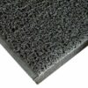 Ultralux Indoor Outdoor Heavy Duty Dirt Trapper Entrance Mat | 60cm x 90cm | Absorbent, Strong, Waterproof, Non-Slip Durable Door Mat | Dark Grey