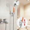 Zashmart Shower Head Holder for Handheld Showers, Silver Shower Rail Holder, Stainless Steel Shower Holder, ABS Material Shower Head Holders, Pre
