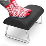 Desk Foot Rest, Foot Rest Stool Under Desk Office Home Use (Black)