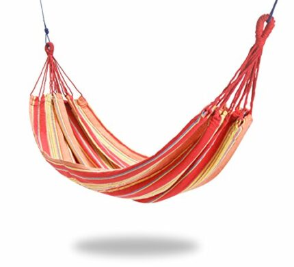 Tortola Salsa Outdoor Garden Hammock with Side Bag Attached