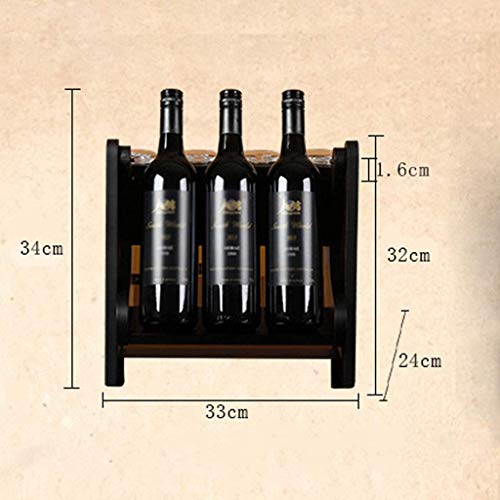 ZYZMH Wine Glass Holder, Desktop Wine Rack Decoration Nordic Creative Goblet Holder Home