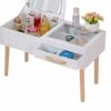 BVDSG Nordic Window Economical Multi-functional Small Apartment Bedroom Dressing Table Simple Dressing Table